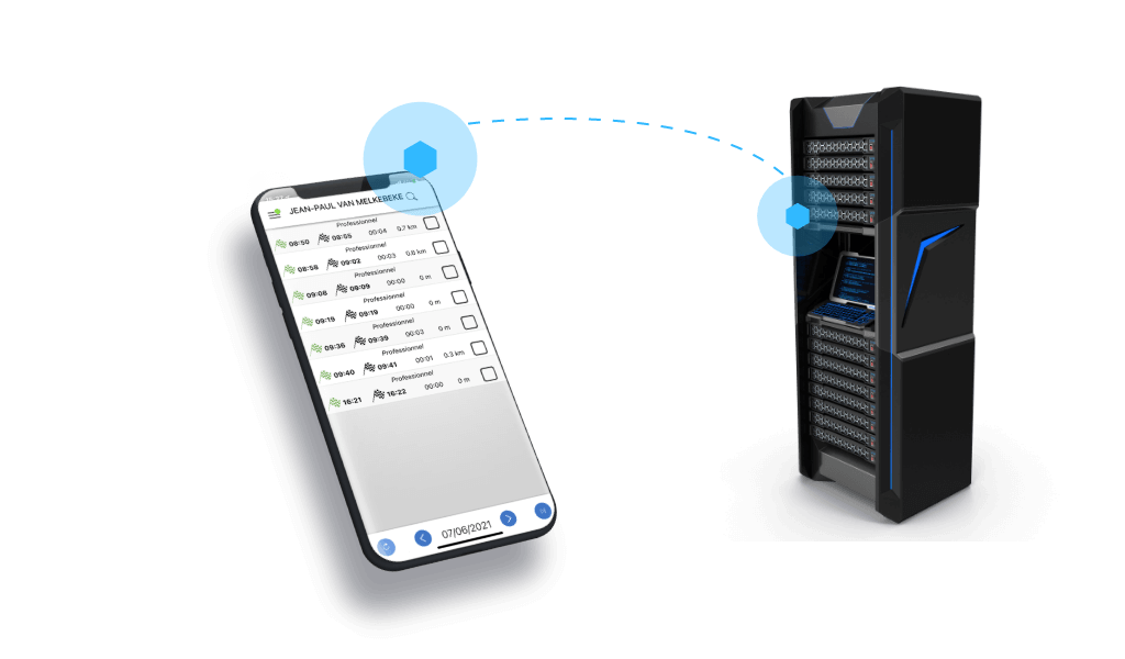 logbook smartphone